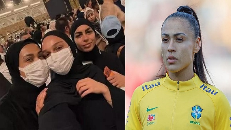 ইসলাম গ্রহণ করে কাঁদলেন ব্রাজিল ফুটবলার ক্যাথলিন, করলেন আবেগ প্রকাশ!